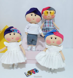 handmade dolls for kids with chemo