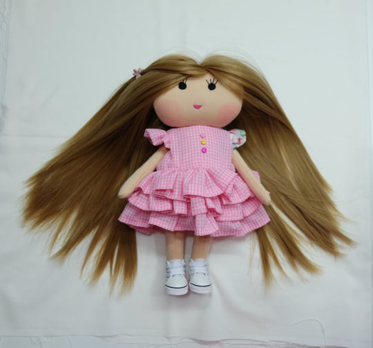 handmade doll by ret