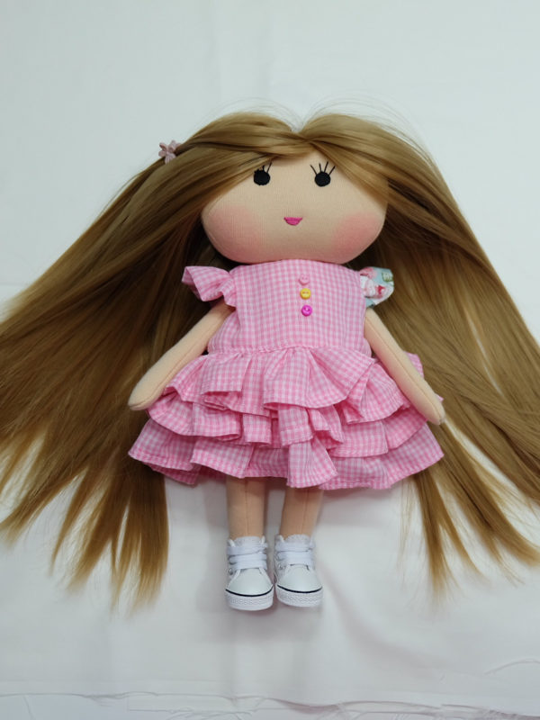 handmade doll by ret