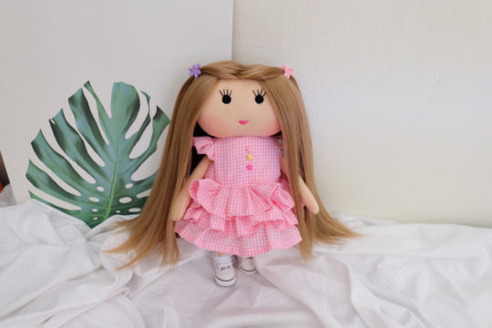 handmade doll by ret