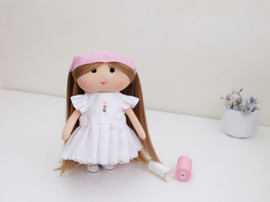 pretty girl philippine handmade doll