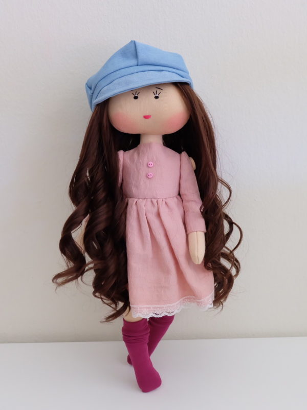 handmade art doll by ret