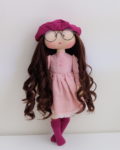 handmade art doll by ret