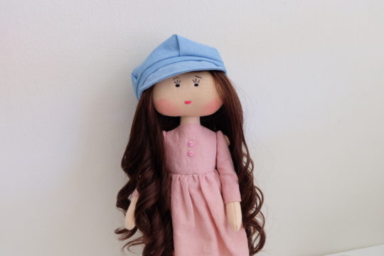 handmade art doll by ret valentine gift